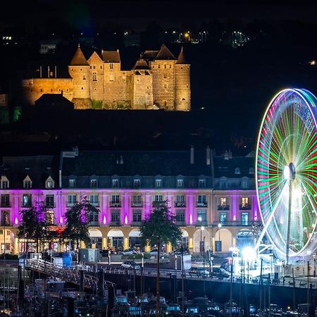 L Effet Mer 70M2 Avec 2 Chambres Doubles Avec Parking 1 Voiture Gratuit, Netflix Disney Plus Disponible Lits Faits A L Arrive Serviettes De Toilettes Fournies Dieppe Buitenkant foto