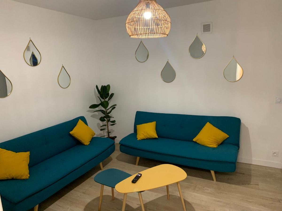 L Effet Mer 70M2 Avec 2 Chambres Doubles Avec Parking 1 Voiture Gratuit, Netflix Disney Plus Disponible Lits Faits A L Arrive Serviettes De Toilettes Fournies Dieppe Buitenkant foto