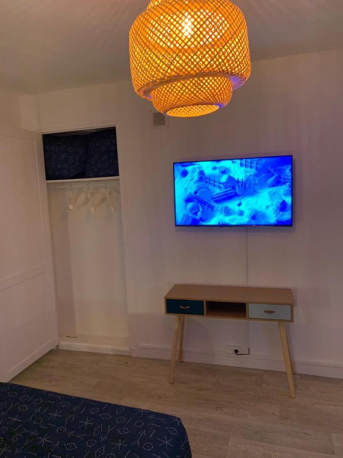 L Effet Mer 70M2 Avec 2 Chambres Doubles Avec Parking 1 Voiture Gratuit, Netflix Disney Plus Disponible Lits Faits A L Arrive Serviettes De Toilettes Fournies Dieppe Buitenkant foto